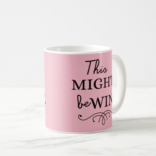 これはワイン-ワイン愛好家のヴィンテージのお母さんの引用文であるかもしれません コーヒーマグカップ (正面右)