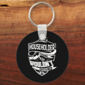 これは世帯主の賜物だ キーホルダー (正面)