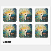 これは主がステッカーを作った日である スクエアシール (シート)