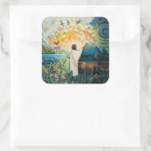 これは主がステッカーを作った日である スクエアシール (バッグ)