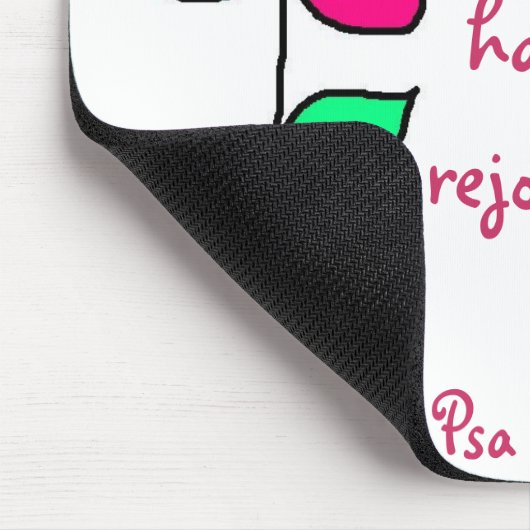 これは主が造った日である。わたしたちはこの日を喜 マウスパッド (コーナー)