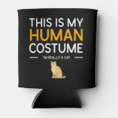 これは人間の衣装で本当に猫用のシャツ 缶クーラー (正面)