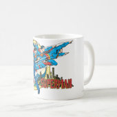 これは人間の�仕すごい事だ コーヒーマグカップ (正面右)