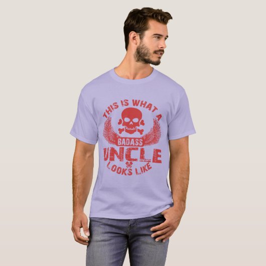これは伯父の風貌だ Tシャツ (正面フル)