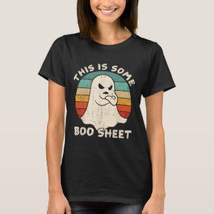 これは何かのブーシーシート不気味ヴィンテージ怖いホラー Tシャツ