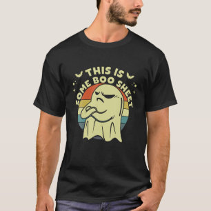 これは何かのブーシーシート不気味ヴィンテージ怖いホラー Tシャツ