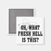 これは何の新しい地獄だ？ マグネット (正面/裏面)