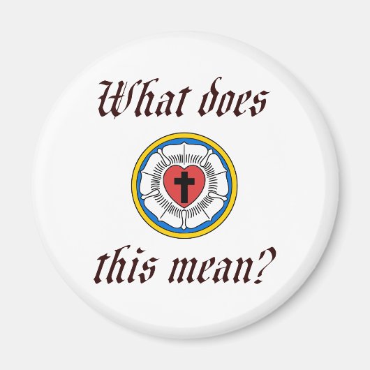 これは何を意味するか マグネット (正面)