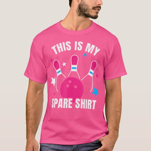 これは僕の予備おもしろいボーリングだ Tシャツ (正面)