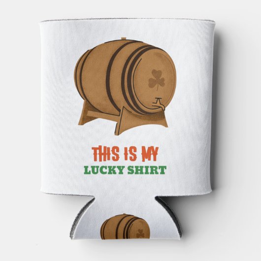 これは僕の幸運なシャツだ 缶クーラー (正面)