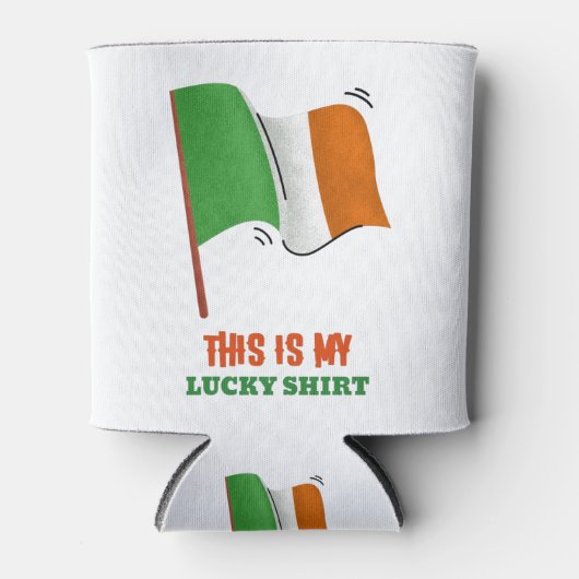 これは僕の幸運なシャツだ 缶クーラー (正面)