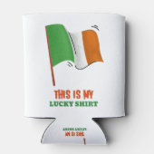 これは僕の幸運なシャツだ 缶クーラー (裏面)