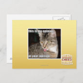 これは僕の意見だ ポストカード (正面/裏面)