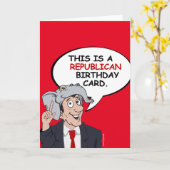 これは共和党の誕生日カード カード (黄色い花)