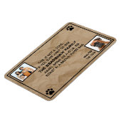 これは冗談ではないフォトドッグ磁石 マグネット (左側)