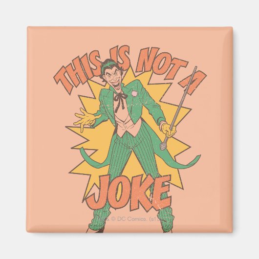 これは冗談ではない マグネット (正面)