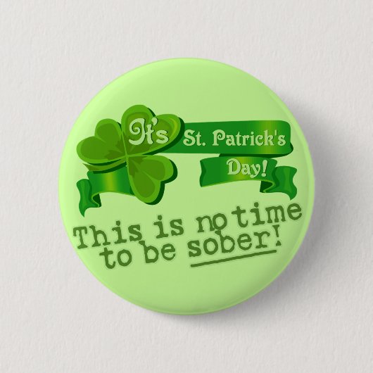 これは冷静である時間ではないです! 缶バッジ (正面)