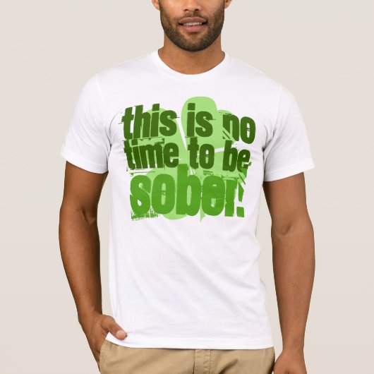 これは冷静である時間ではないです Tシャツ (正面)
