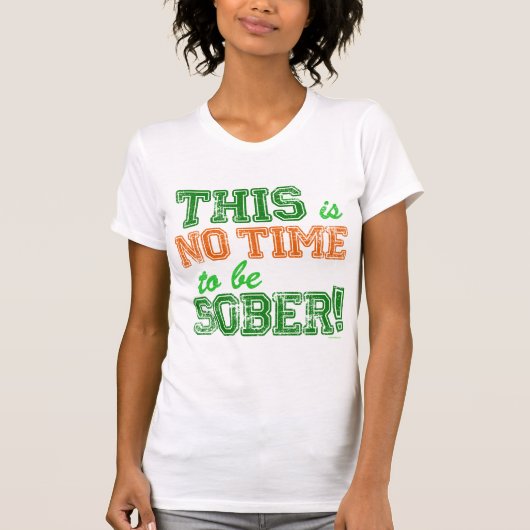 これは冷静である時間ではないです Tシャツ (正面)