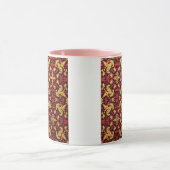 これは刺繍模様のマグである マグカップ (中央)