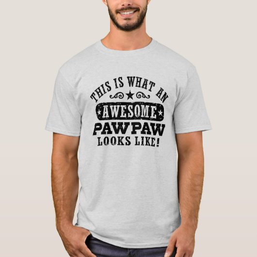 これは前足素晴らしの様子だ Tシャツ (正面)