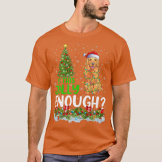 これは十分なすてきゴールデンレトリバーの犬のクリスマ Tシャツ