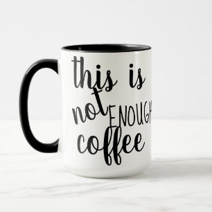 これは十分なコーヒー・マグのデザインのおもしろいなユーモアではないです マグカップ