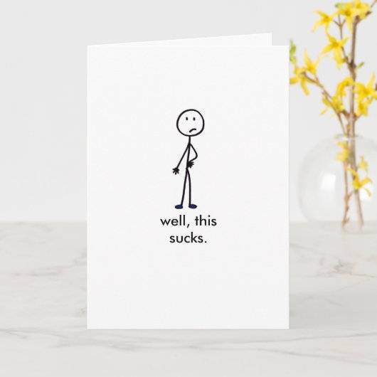 これは吸います カード (黄色い花)