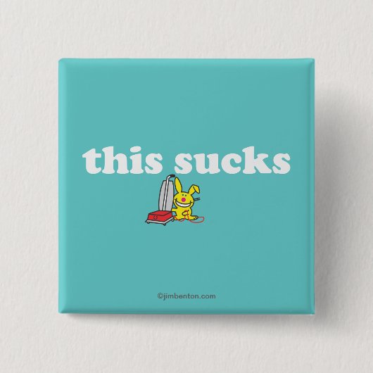 これは吸います 缶バッジ (正面)