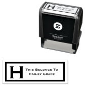 これは団体や組織項目パーソナライズされたに属する セルフインキングスタンプ (インサイチュ)