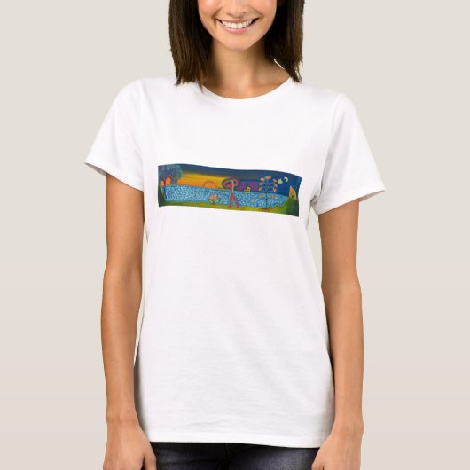 これは城にある間、起こっていました Tシャツ (正面)