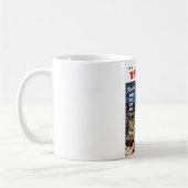 これは塹壕足です -- それを防いで下さい! コーヒーマグカップ (左)