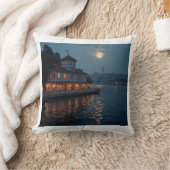 これは夜景の枕クッションだ。 クッション (ブランケット)