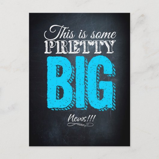 これは大きかわいらしなニュースだ ポストカード (正面)