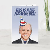 これは大きな取引誕生日 カード (正面)