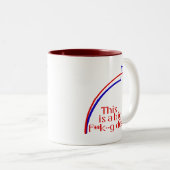 これは大きな**金だ ツートーンマグカップ (正面右)