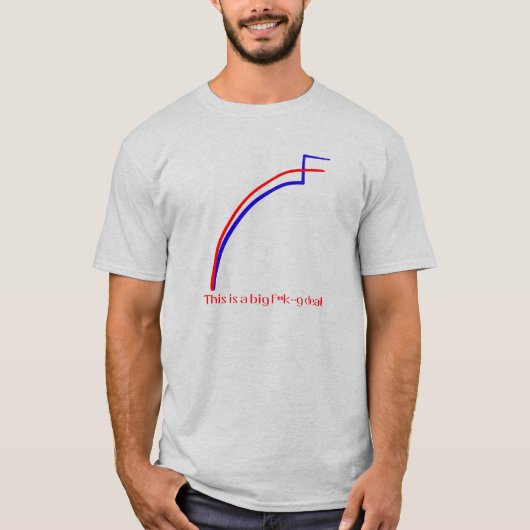 これは大きな**金だ Tシャツ (正面)