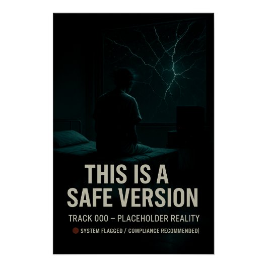 これは安全なバージョンである – Track 000のプレースホルダ ポスター (正面)
