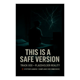 これは安全なバージョンである – Track 000のプレースホルダ ポスター