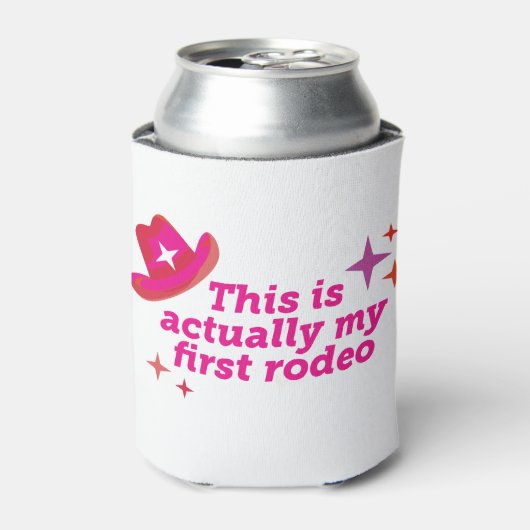 これは実際に私の最初のロデオ 缶クーラー (缶正面)