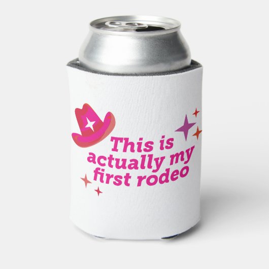 これは実際に私の最初のロデオ 缶クーラー (缶裏面)