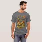 これは恐竜です Tシャツ (正面フル)
