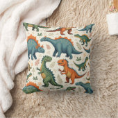 これは恐竜の枕クッションだ。 クッション (ブランケット)