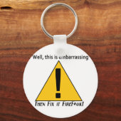 これは恥ずかしい2 キーホルダー (正面)