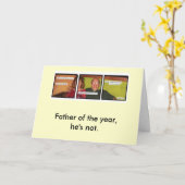 これは悪いパパだ！ カード (黄色い花)