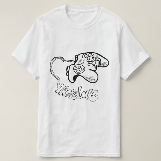 これは愛Tシャツ Tシャツ (デザイン正面)