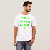 これは扱いにくいです Tシャツ (正面フル)