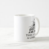 これは教会ではないです コーヒーマグカップ (正面右)