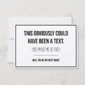 これは文字花婿介添人案かもしれない ノートカード (正面)