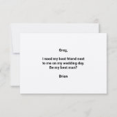 これは文字花婿介添人案かもしれない ノートカード (裏面)